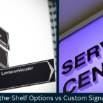 Custom Signage vs. Off-the-Shelf Options